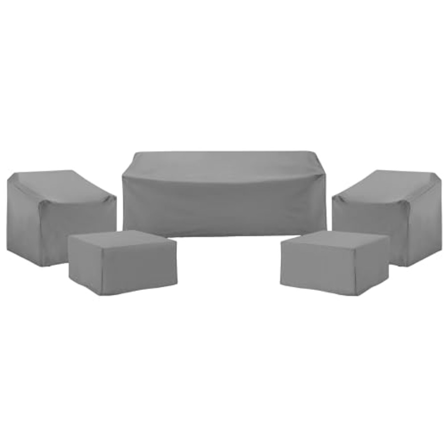 Outdoor Furniture Cover Waterproof - أغطية أثاث الفناء، مجموعة أغطية مقاومة