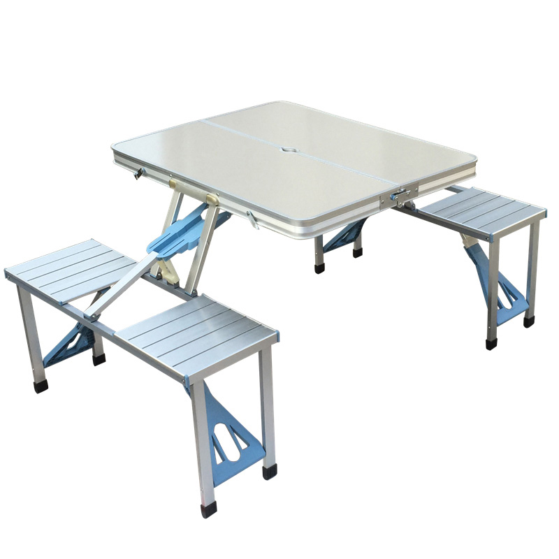 Outdoor Furniture One Piece - سبائك الألومنيوم قطعة واحدة طاولة قابلة