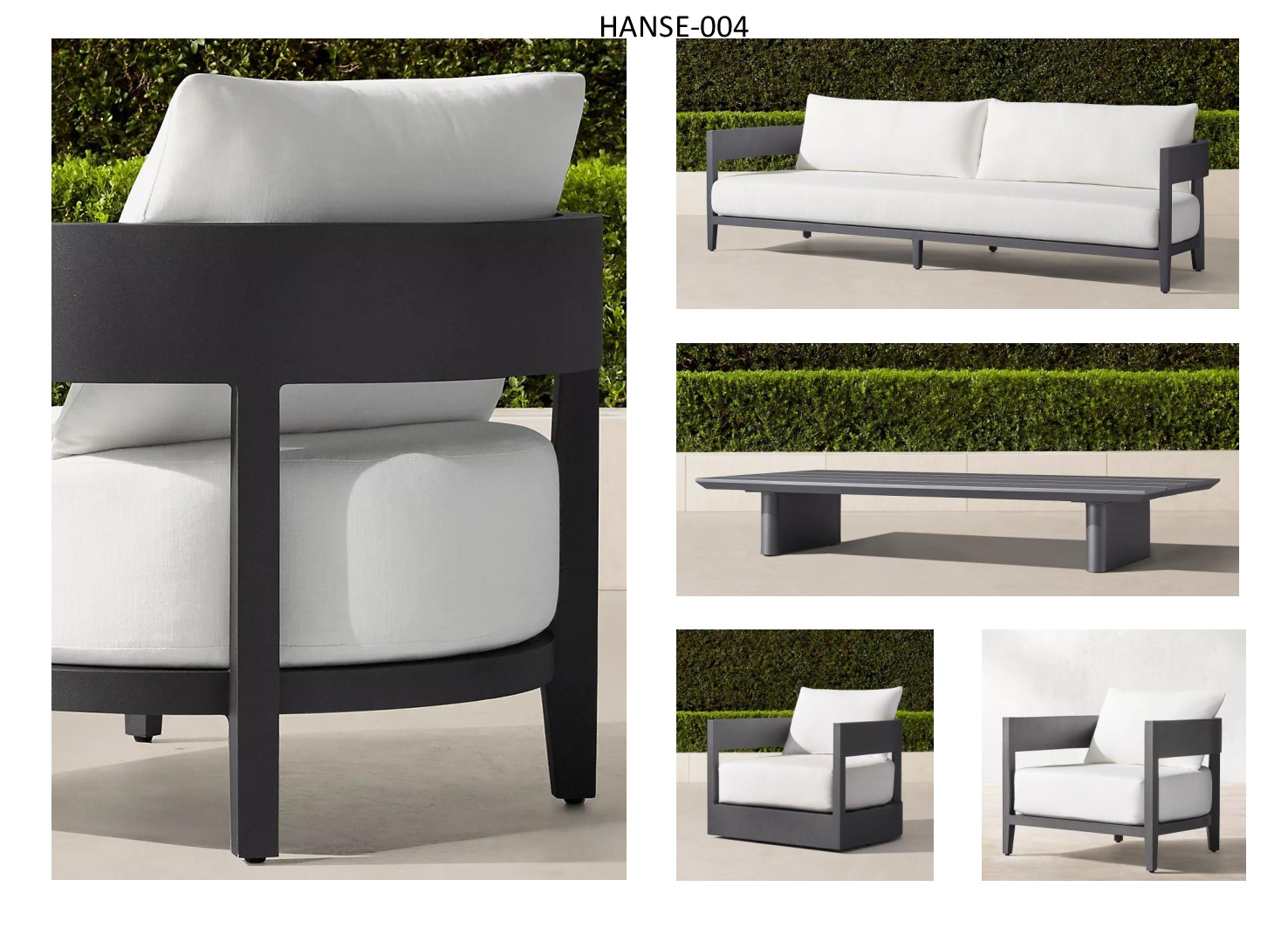 طقم أريكة خارجية من الألومنيوم - مراجعة Outdoor Furniture Thailand وسعره