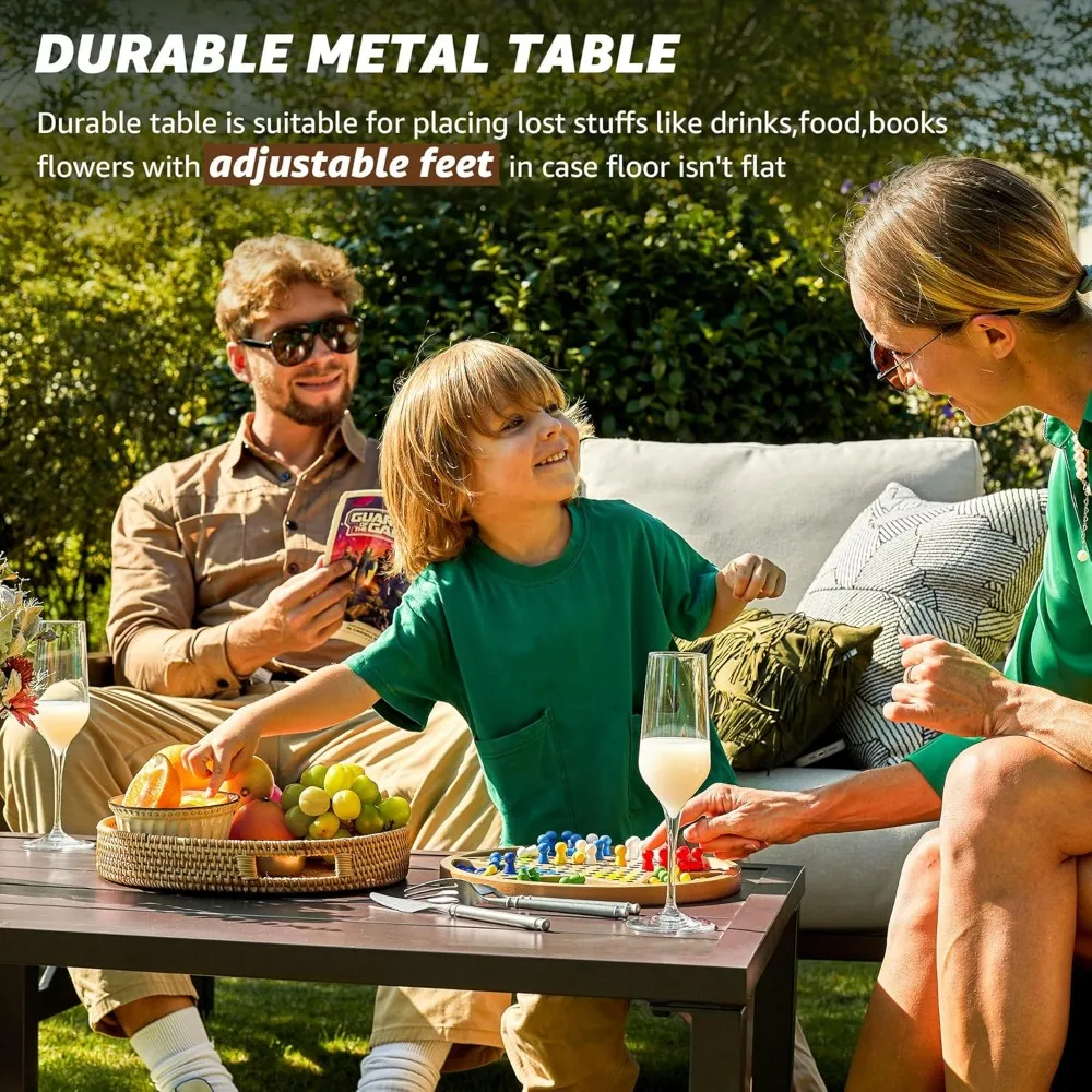 طقم فناء مكون من أربع قطع، أثا - مراجعة Outdoor Furniture One Piece وسعره