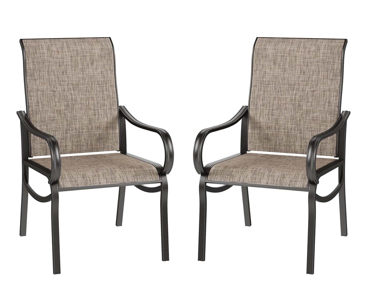 مجموعة من كرسيين طعام خارجيين  - مراجعة Deck Chair Lounger وسعره