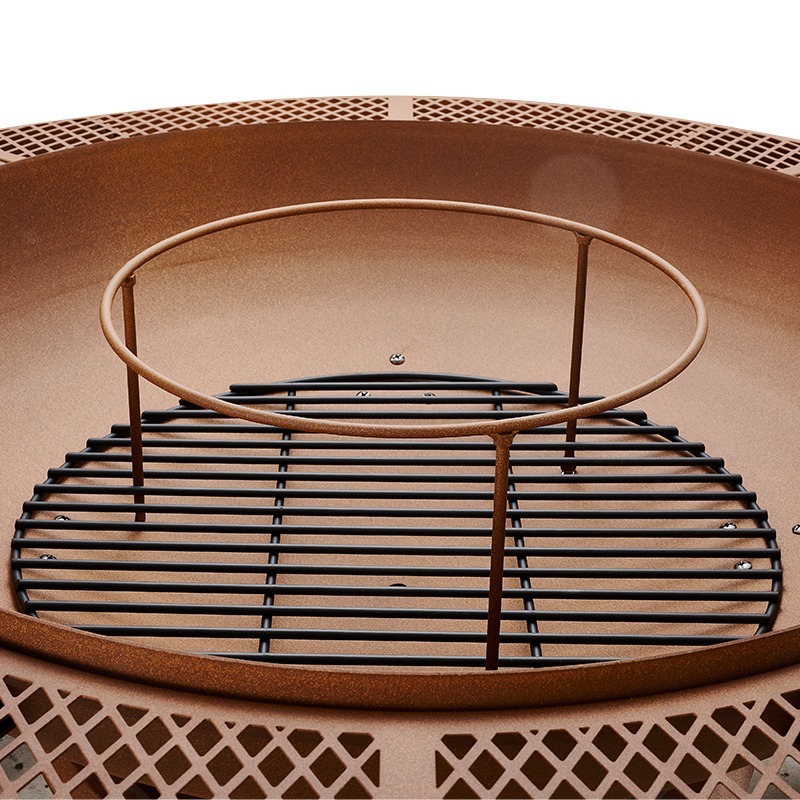 مجموعة شواء وتدفئة خارجية حديث - مراجعة Outdoor Furniture Fire Pit Set وسعره