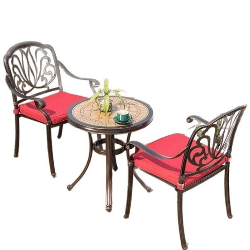 طاولة وكراسي من الألومنيوم الم - مراجعة Outdoor Furniture One Piece وسعره