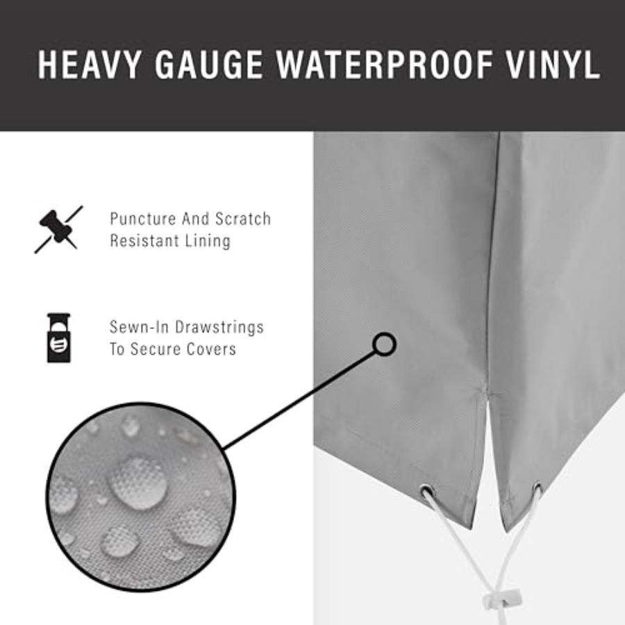 أغطية أثاث الفناء، مجموعة أغطي - مراجعة Outdoor Furniture Cover Waterproof وسعره