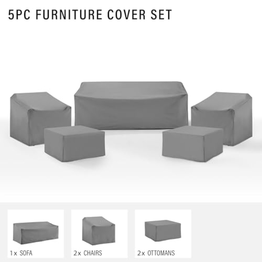 أغطية أثاث الفناء، مجموعة أغطي - مراجعة Outdoor Furniture Cover Waterproof وسعره