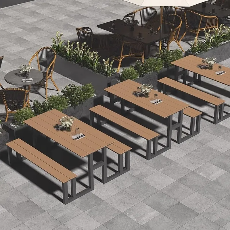 طقم طاولة وكراسي حديدية مصنوعة - مراجعة Outdoor Furniture One Piece وسعره